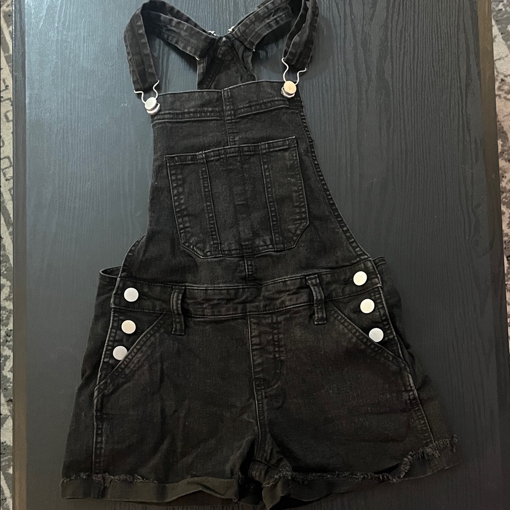 NOBO Black Denim Women Jeans Overalls